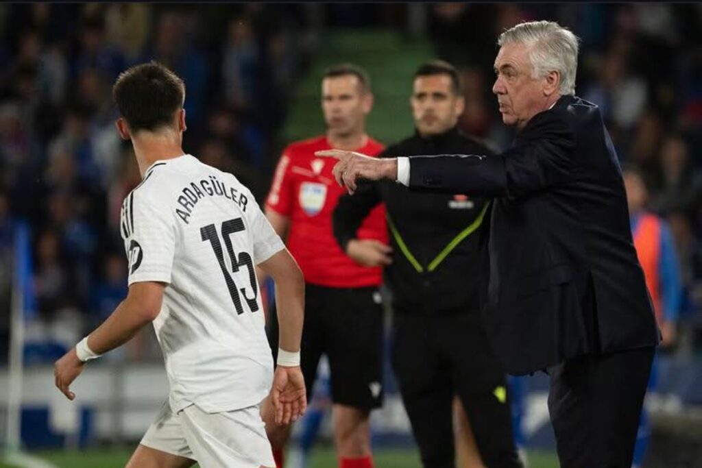 Real Madrid J’ai tapé sur son…”, Carlo Ancelotti révèle comment il a transformé Arda Güler