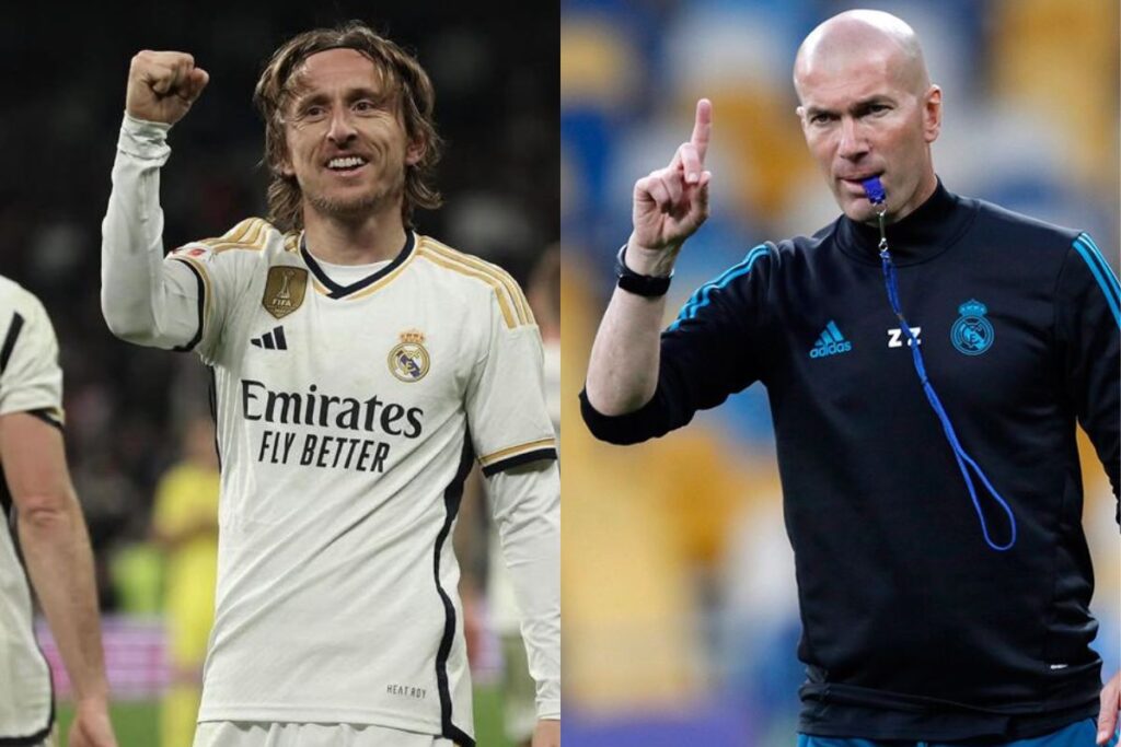 Real Madrid “Quand j’ai fini, tout le monde regardait Luka Modric ”, l’incroyable confession de Zidane