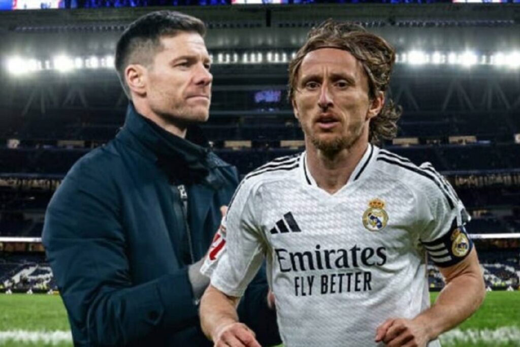Xabi Alonso Real Madrid Luka Modrić
