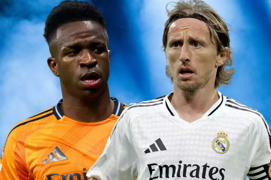 Luka Modrić Vinicius Jr Dani Carvajal Real Madrid