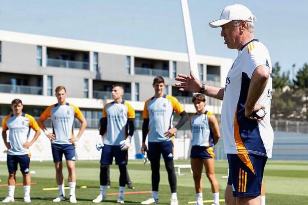 Real Madrid voici le groupe pour affronter Majorque avec 8 joueurs de la Castilla, catastrophe
