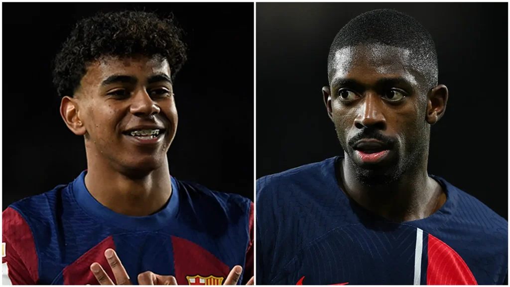 Samuel Eto'o Lamine Yamal Ousmane Dembélé