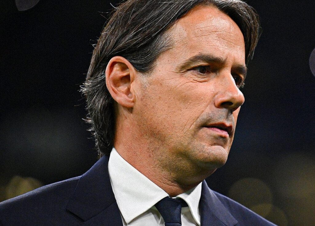 Simone Inzaghi En rentrant chez moi, j'ai regardé à nouveau le match contre Barcelone, car …