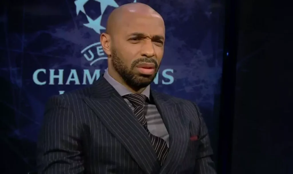 Thierry Henry PSG Arsenal Ligue des champions