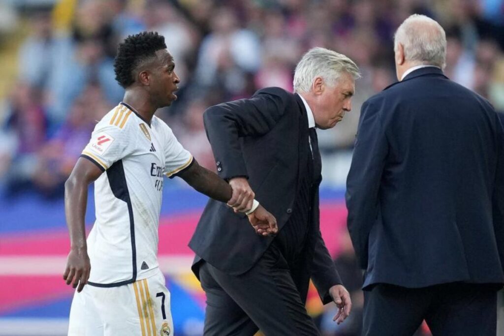Vinicius “Sur le terrain, je n’aime pas être du côté de Carlo Ancelotti, car il me…”