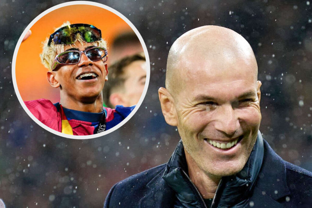 Zinedine Zidane Lamine Yamal