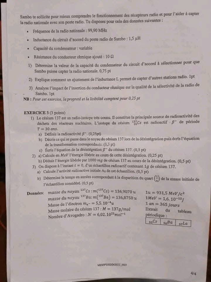 Burkina Faso / BAC 2025 : "L’épreuve de physique-chimie est un sujet de réflexion, mais celle de la philosophie, c’est..."