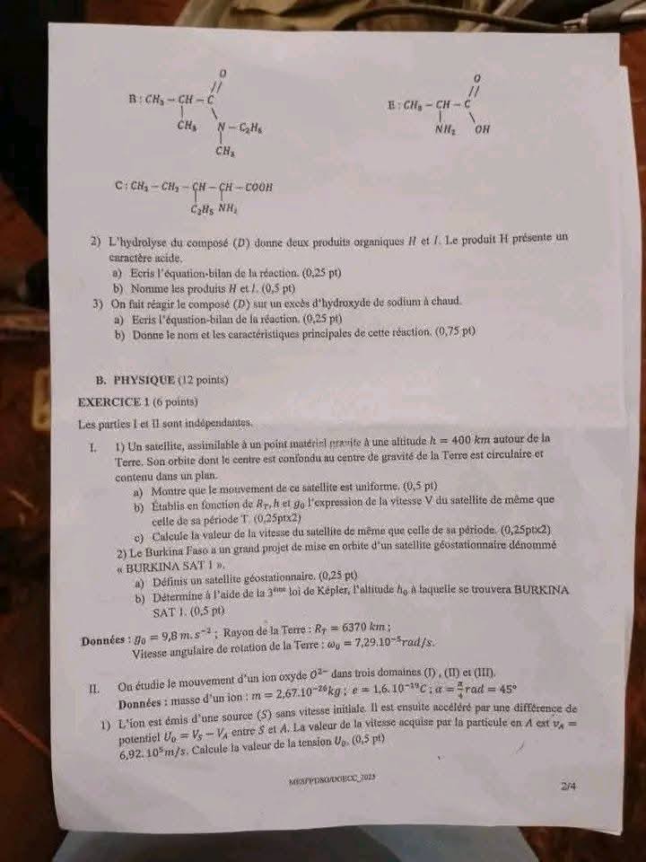 Burkina Faso / BAC 2025 : "L’épreuve de physique-chimie est un sujet de réflexion, mais celle de la philosophie, c’est..."