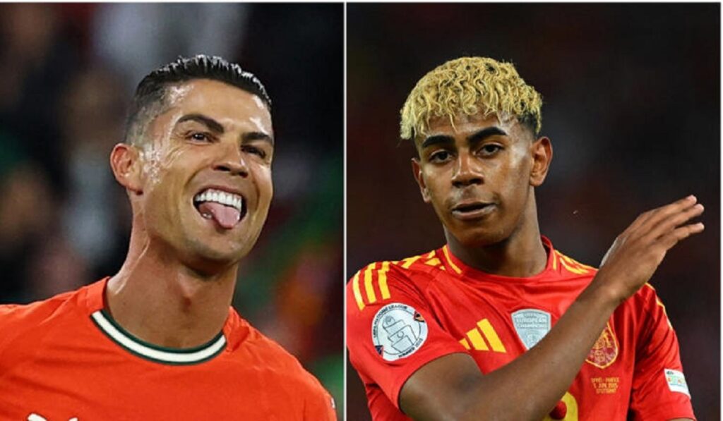 Cristiano Ronaldo Lamine Yamal