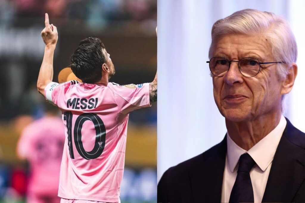 Arsène Wenger “Ce coup franc de Lionel Messi m’a ramené…”