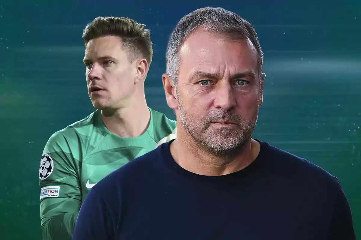 Barça Ter Stegen Hansi Flick