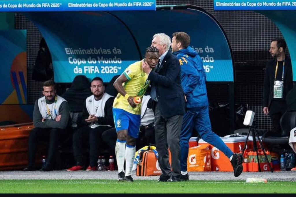 Carlo Ancelotti oublie Vinicius « Le meilleur joueur brésilien, c’est… »