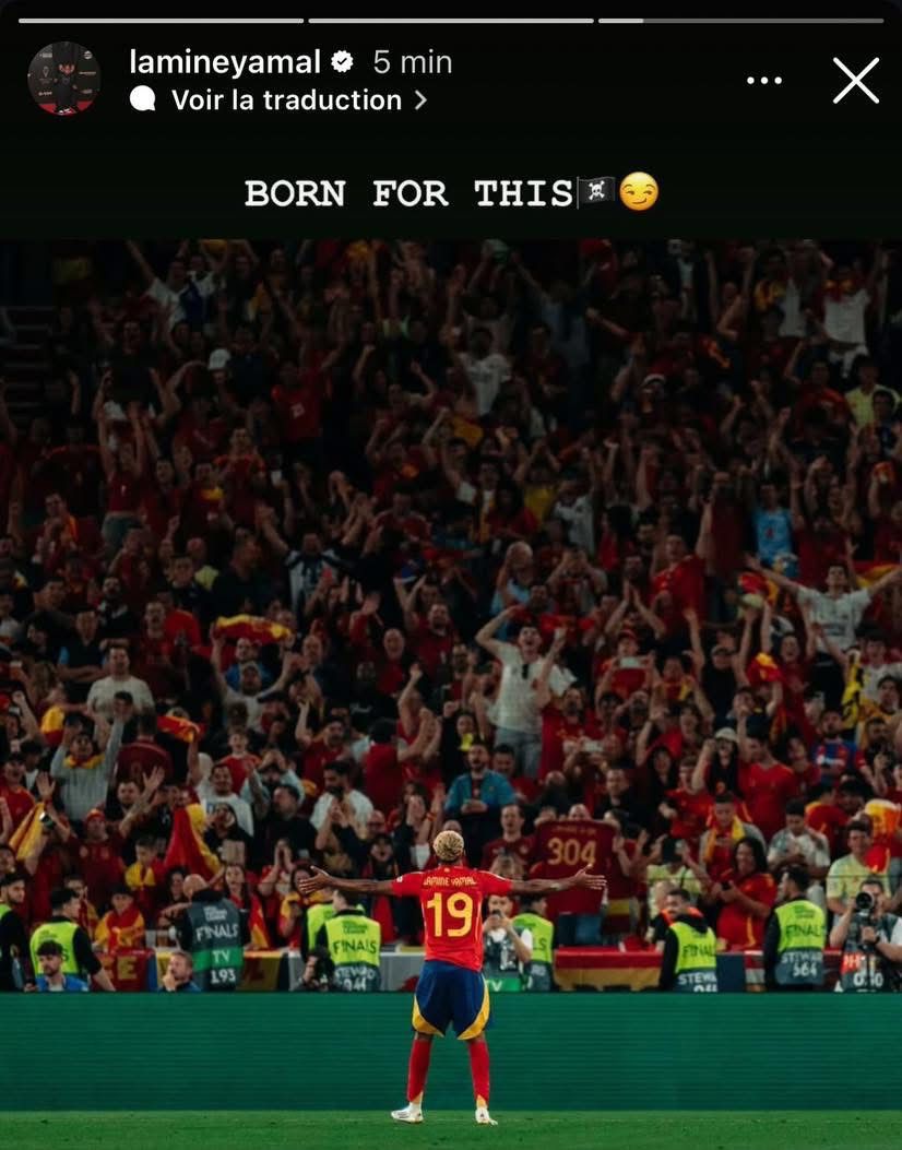 Cristiano Ronaldo Lamine Yamal Espagne Portugal