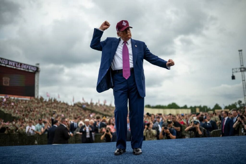 Donald Trump ne laissera jamais la loi de la rue régner assure la Maison Blanche