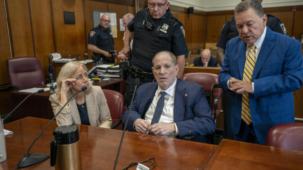 Harvey Weinstein le légendaire producteur américain condamné pour...