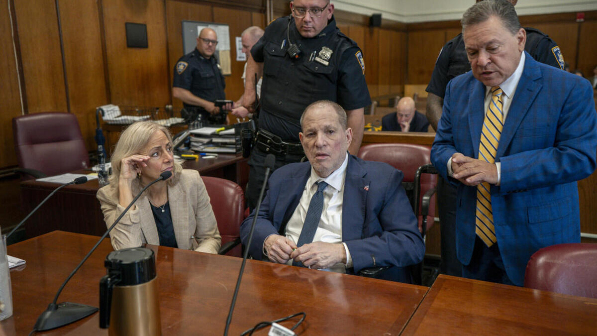 Harvey Weinstein le légendaire producteur américain condamné pour...
