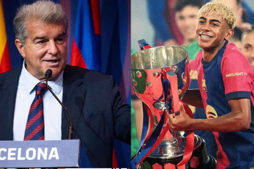 Joan Laporta “La Liga que le Barça a gagnée est pour…”