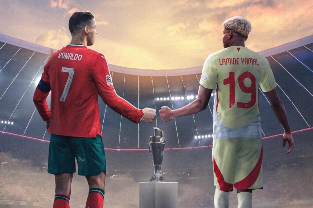 Lamine Yamal affrontera Cristiano Ronaldo en finale avec une différence de ...