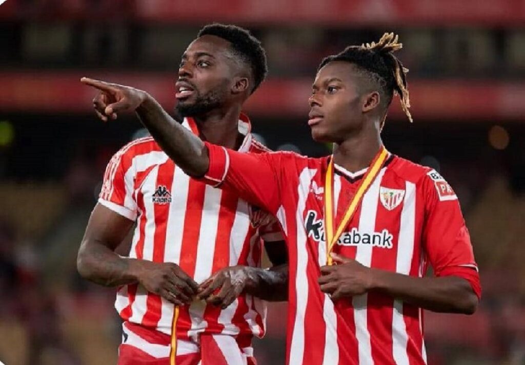 Le transfert de Nico Williams au Barça quasiment fait à un détail près Inaki emêcherait son frère de...