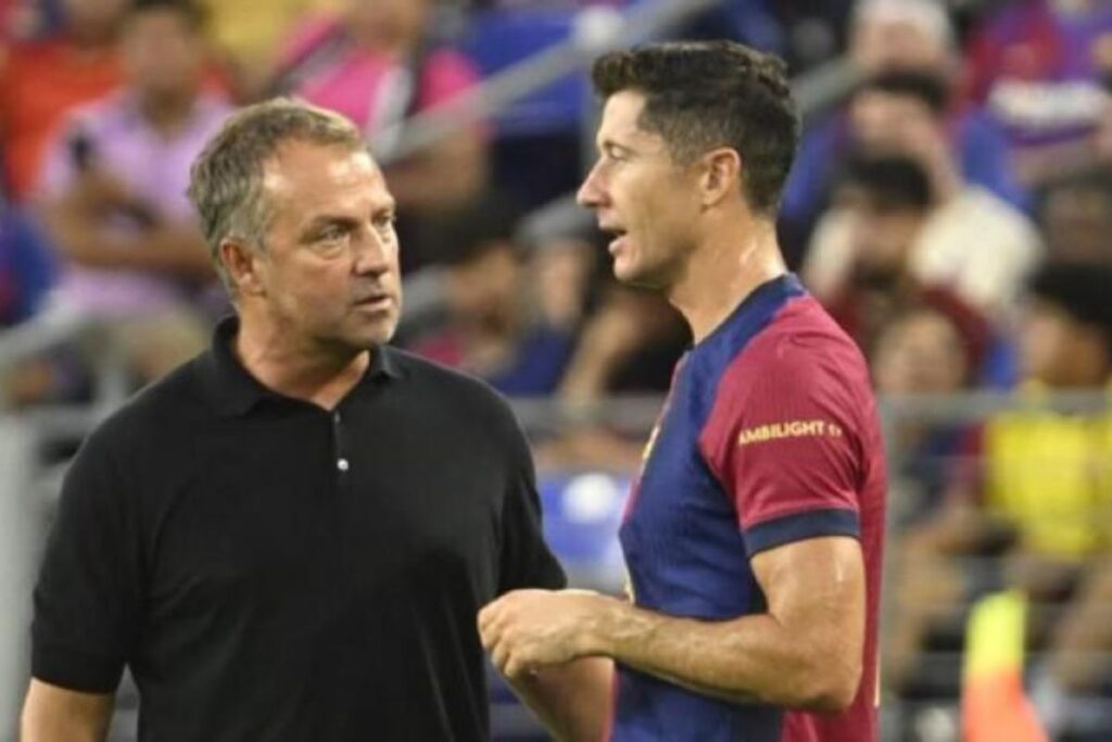 Lewandowski “Quand Hansi Flick est arrivé au Barça, je lui ai expliqué la…”