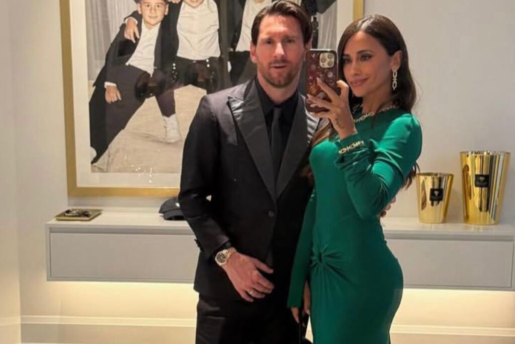 Lionel Messi l’incroyable gâteau d’anniversaire offert par sa femme (photo)
