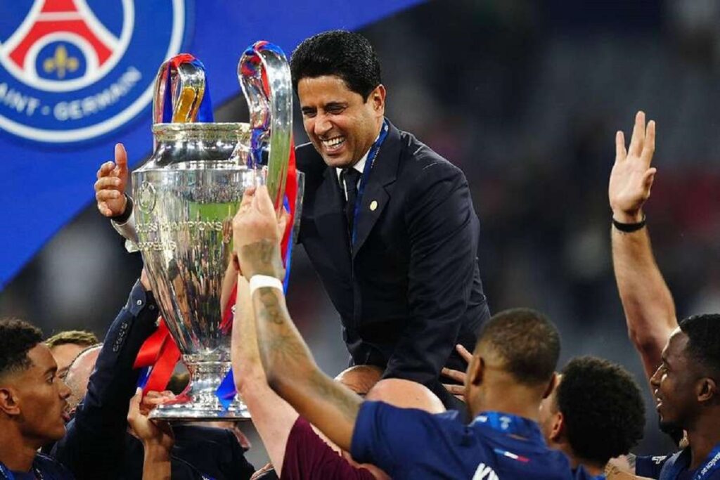 Nasser Al-Khelaïfi Ligue des champions