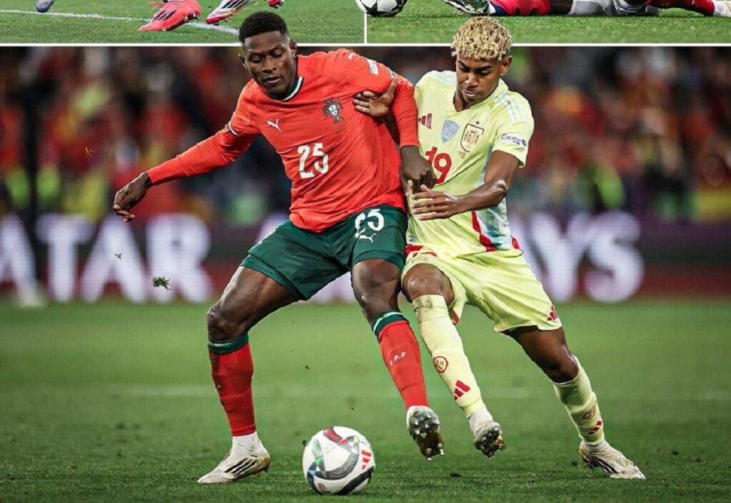 Nuno Mendes se confie après la finale de la Ligue des Nations J'ai empêché Lamine Yamal de...