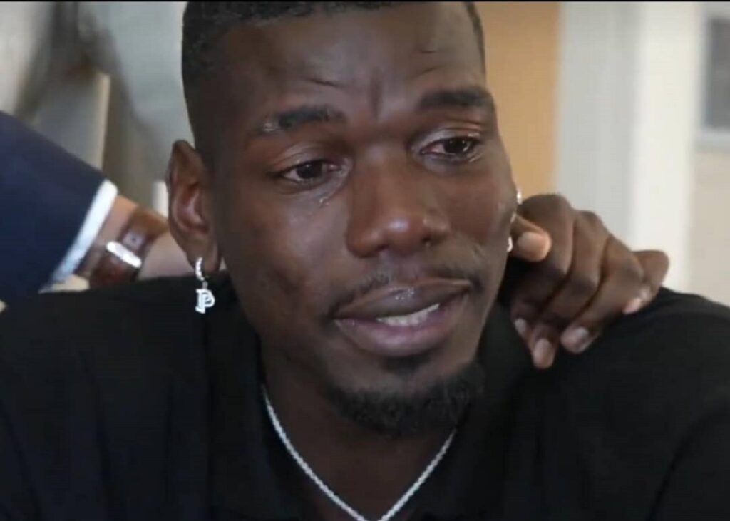 Paul Pogba en larmes la vive émotion de la star au moment de signer son contrat avec l'AS Monaco (vidéo)