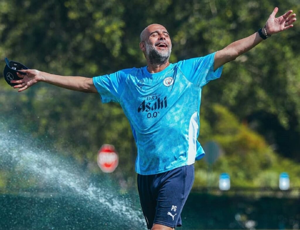 Pep Guardiola après la saison blanche avec Manchester City, le technicien espagnol souhaite s'inspirer de Luis Enrique pour...