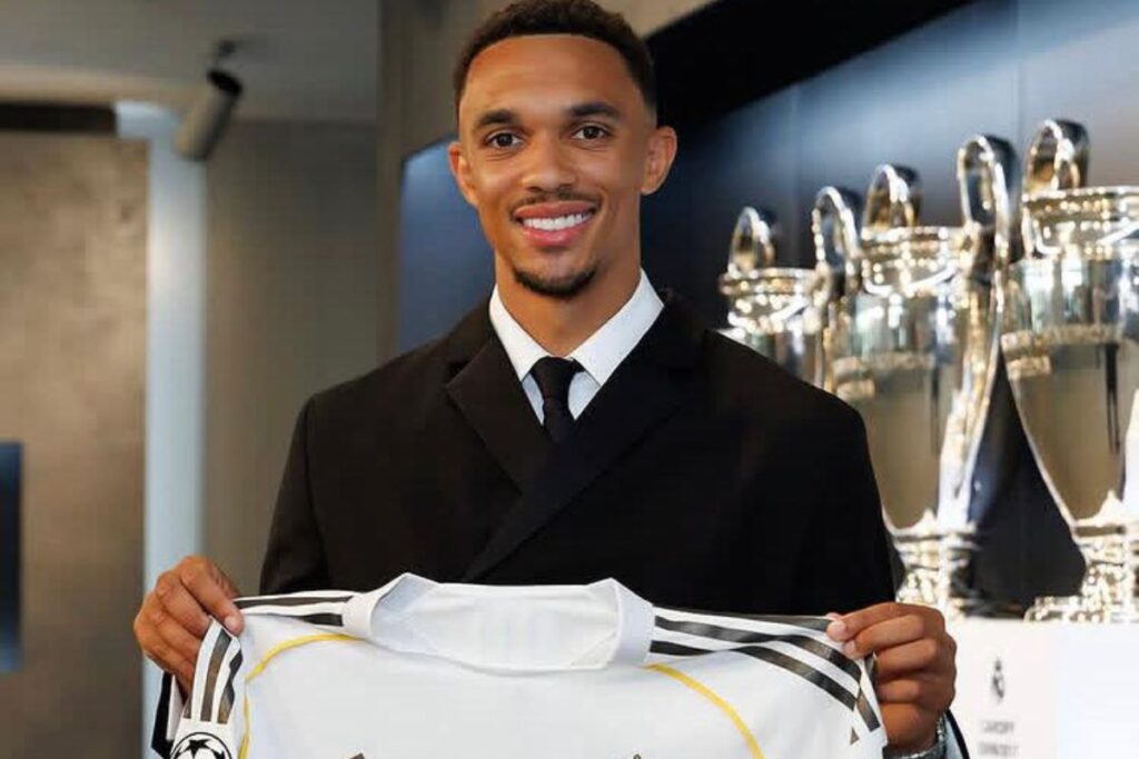 Real Madrid Trent Alexander-Arnold choisit un numéro légendaire