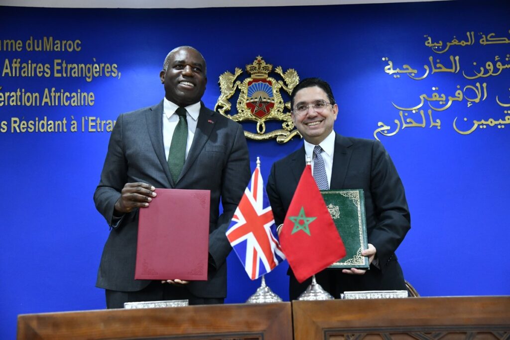 Sahara occidental le Royaume-Uni approuve le plan du Maroc ; l'Algérie réagit