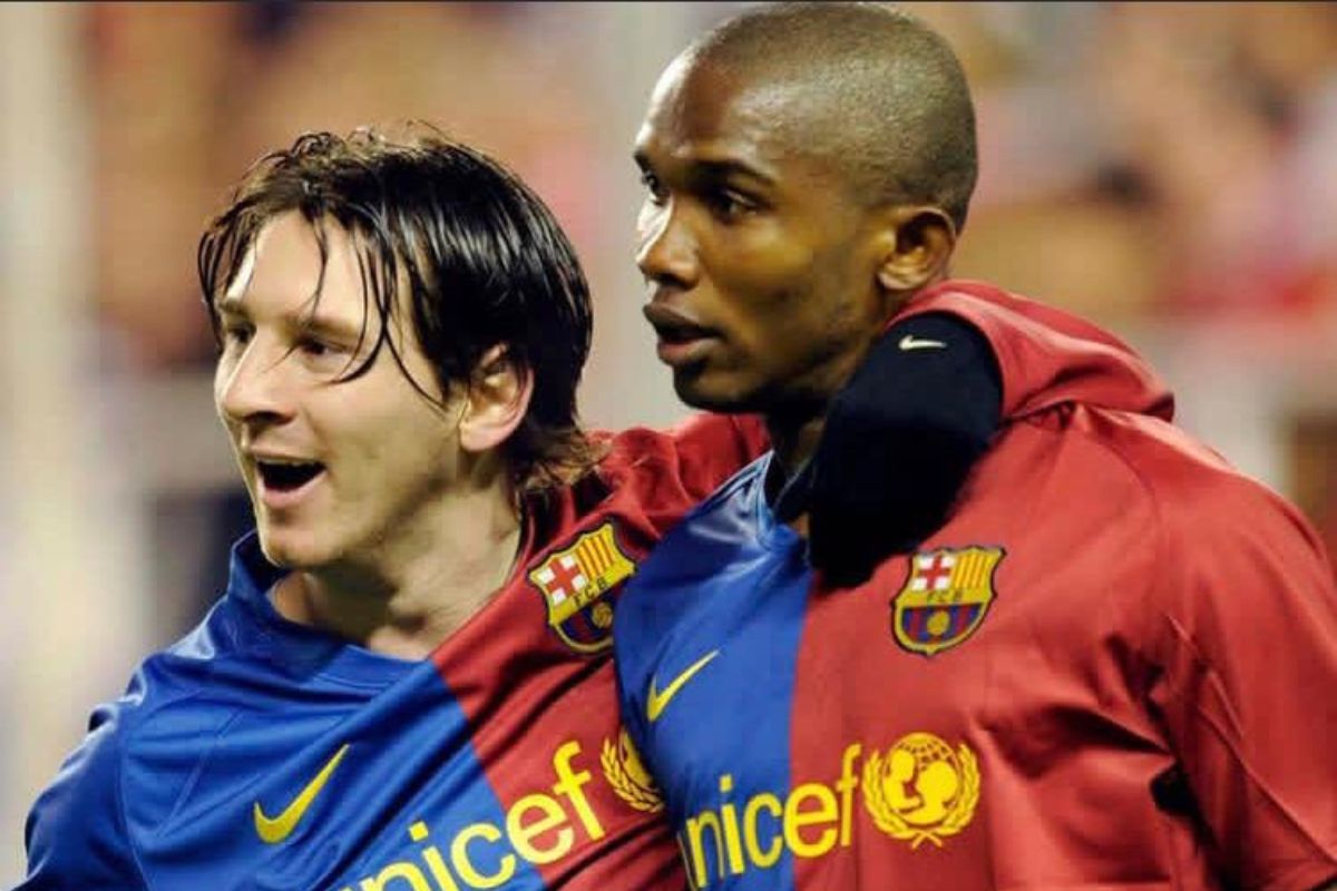 Samuel Eto’o 5e, Lionel Messi… voici le top 5 des meilleurs buteurs de l’histoire du Barça
