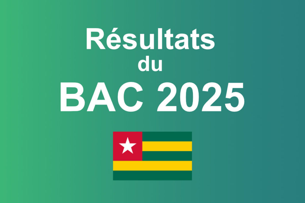 Togo Résultats du BAC 2025