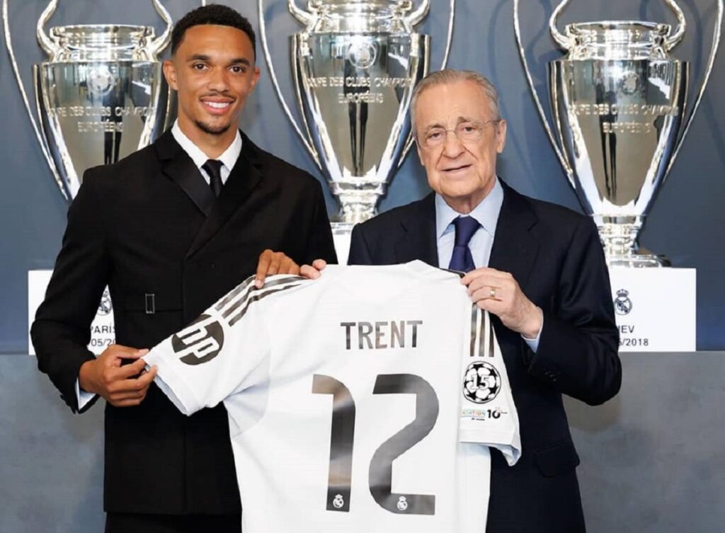 Trent Alexander-Arnold J'ai hâte de montrer aux fans du Real Madrid ce que...