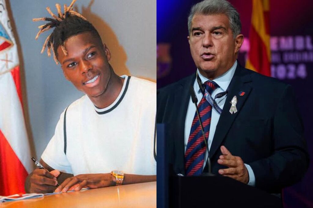 Barça : Laporta révèle les dessous de l’échec Nico Williams