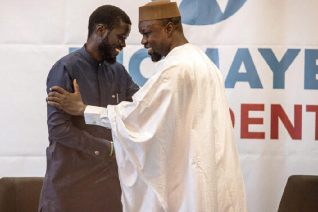 Ousmane Sonko et Bassirou Diomaye Faye