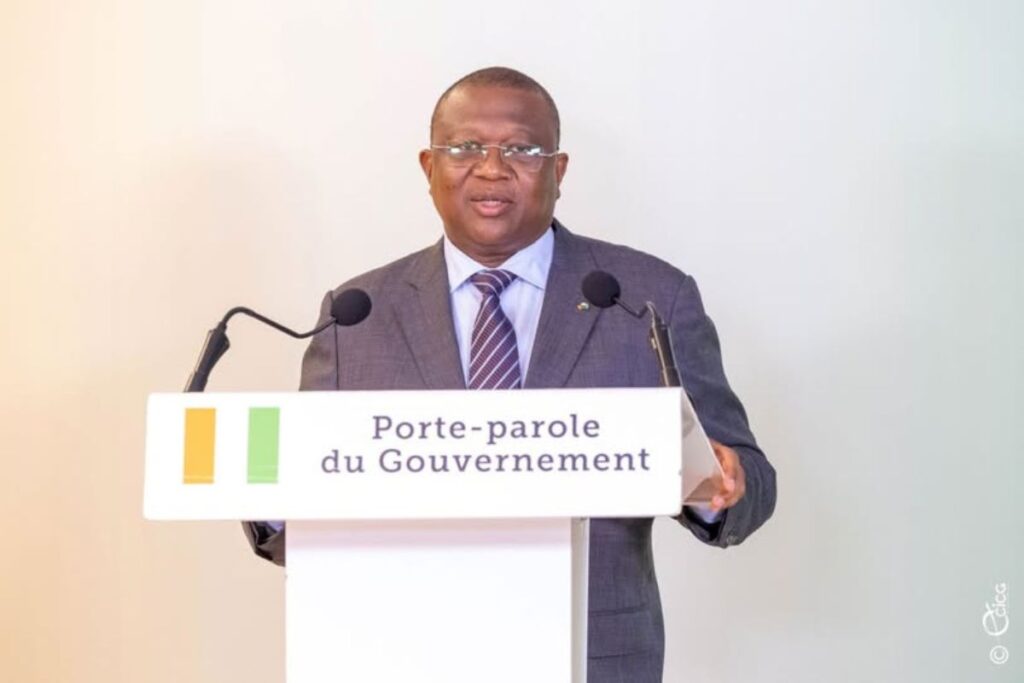 Amadou Coulibaly, porte-parole du Gouvernement ivoirien