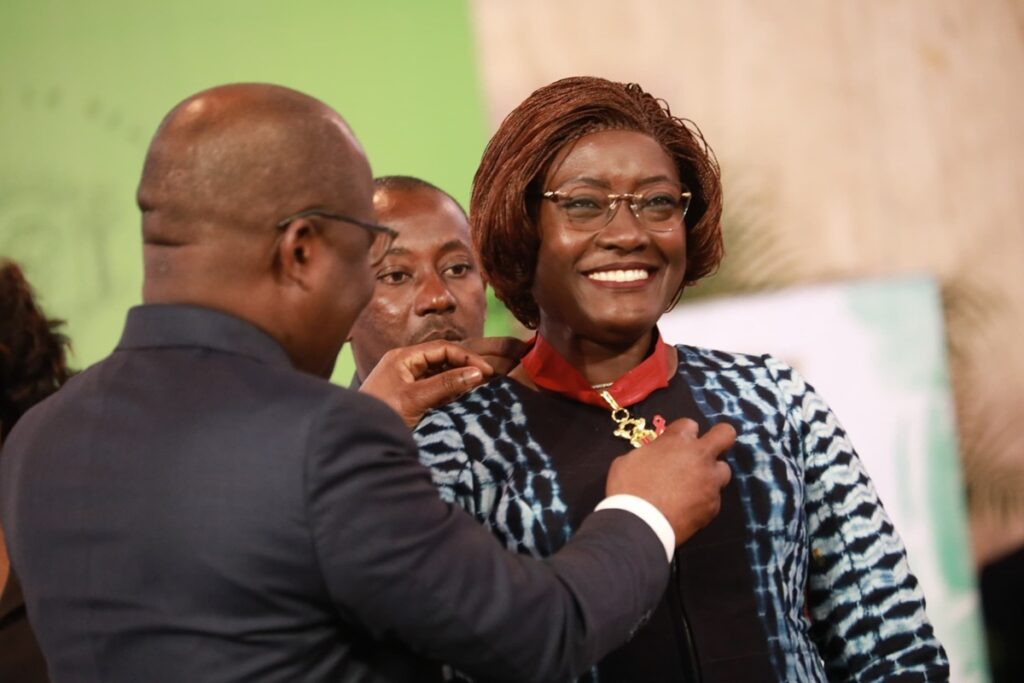 Côte d'Ivoire Mariatou Koné élevée au grade de...