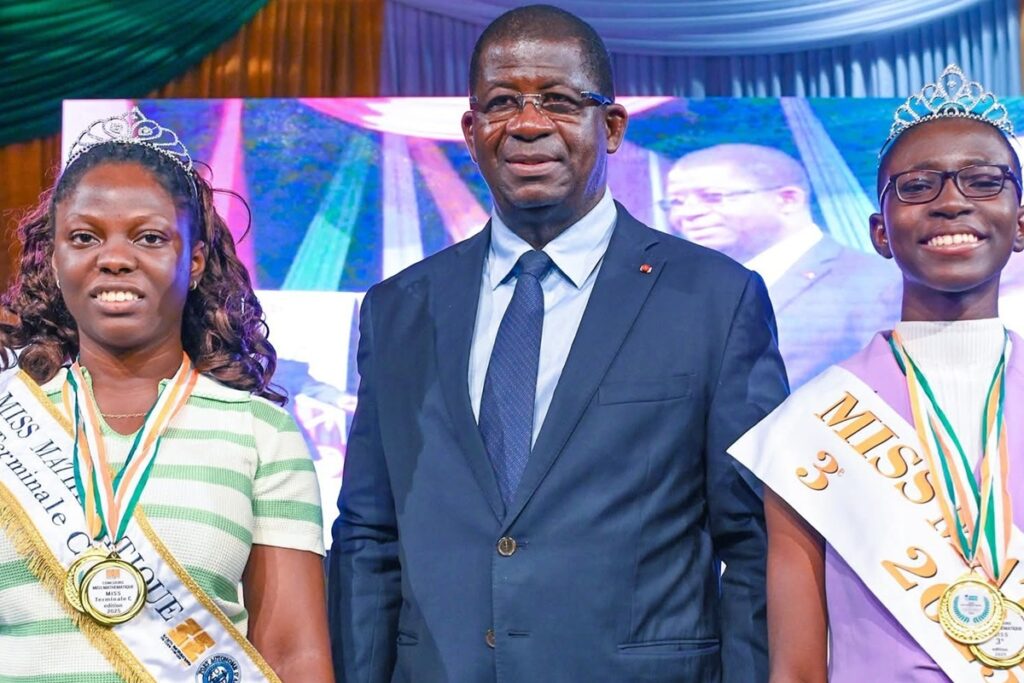 Côte d'Ivoire Miss Mathématiques la lauréate reçoit 30 millions de...