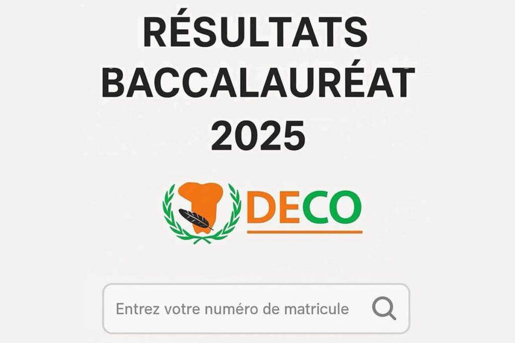 Côte d'Ivoire proclamation des résultats du BAC 2025
