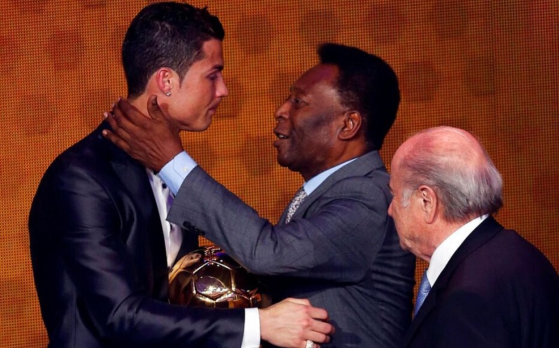 Cristiano Ronaldo Pelé distinction