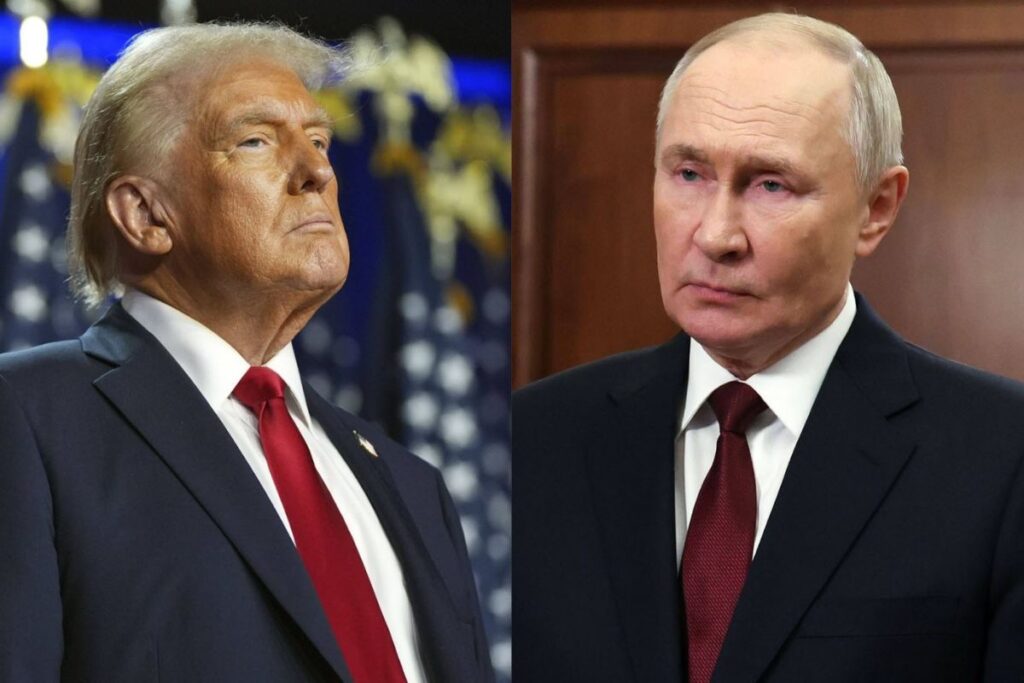 Donald Trump Russie Poutine