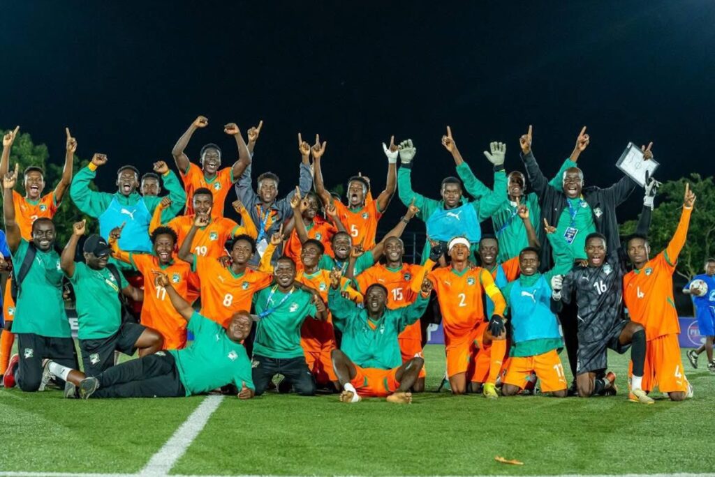 Finale Coupe UFOA-B (U20) la Côte d'Ivoire bat le Nigeria