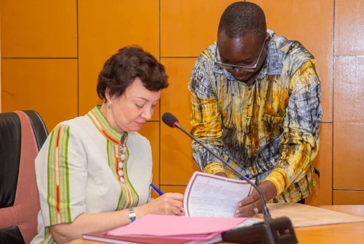 Le Burkina Faso signe une nouvelle convention avec la Russie