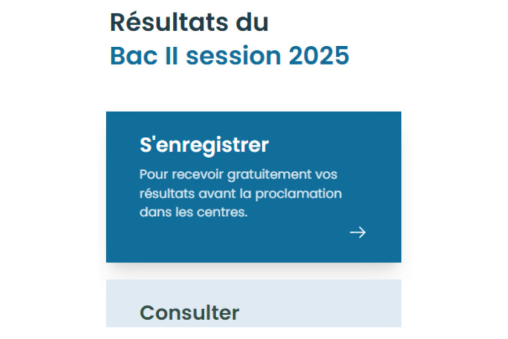 Togo les résultats du BAC 2025