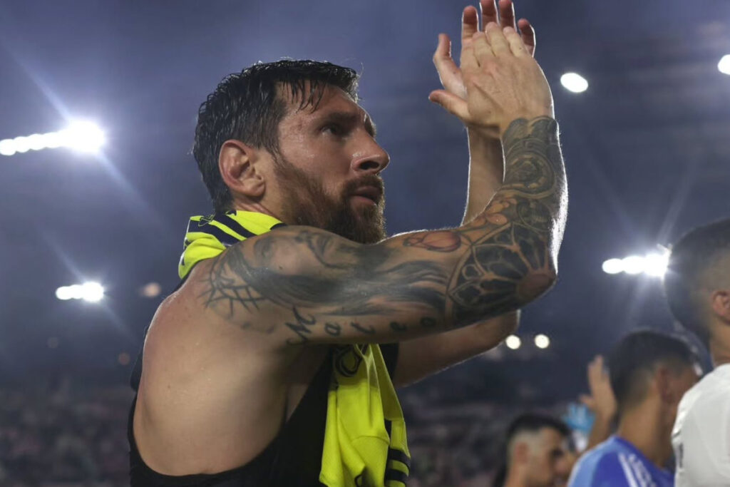 Lionel Messi doublé