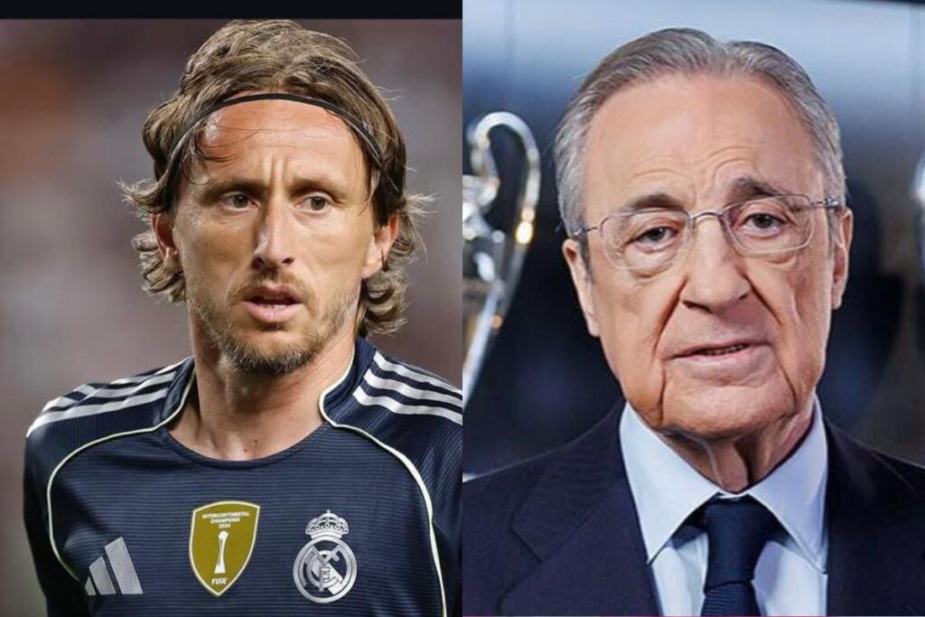 Luka Modric “Lors de mon dernier match, Pérez a…”, l’incroyable geste du président