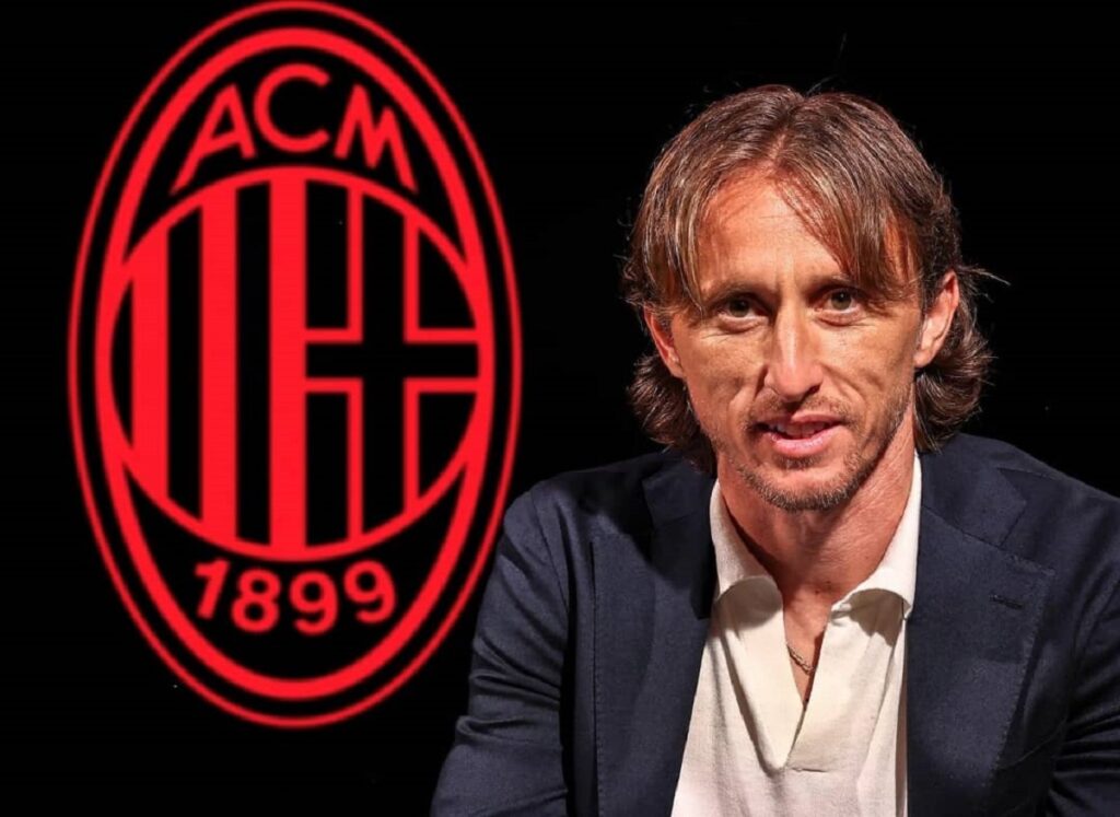Luka Modric après l'officialisation de sa signature à l'AC Milan, la star envisage de...