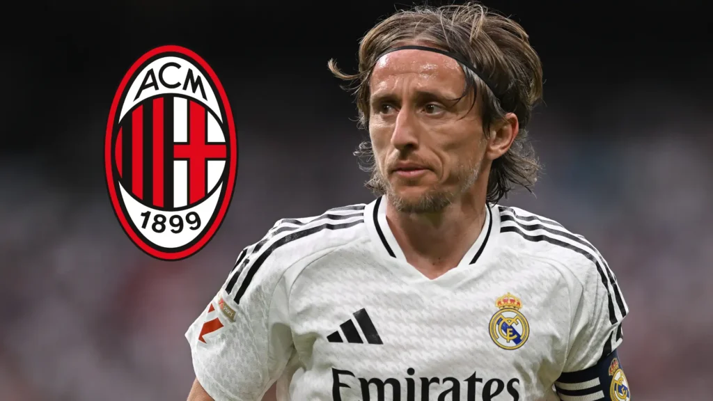 Luka Modrić AC Milan