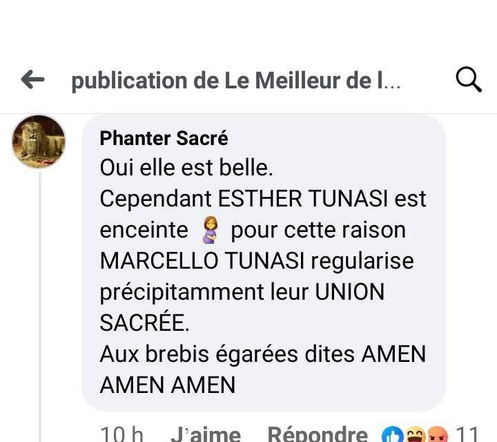 Marcello Tunasi Esther Aïcha